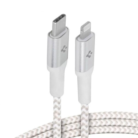 Spigen Cable USB-C to Lightning (1.2m) White Spigen Cable USB-C to Lightning (1.2m) White