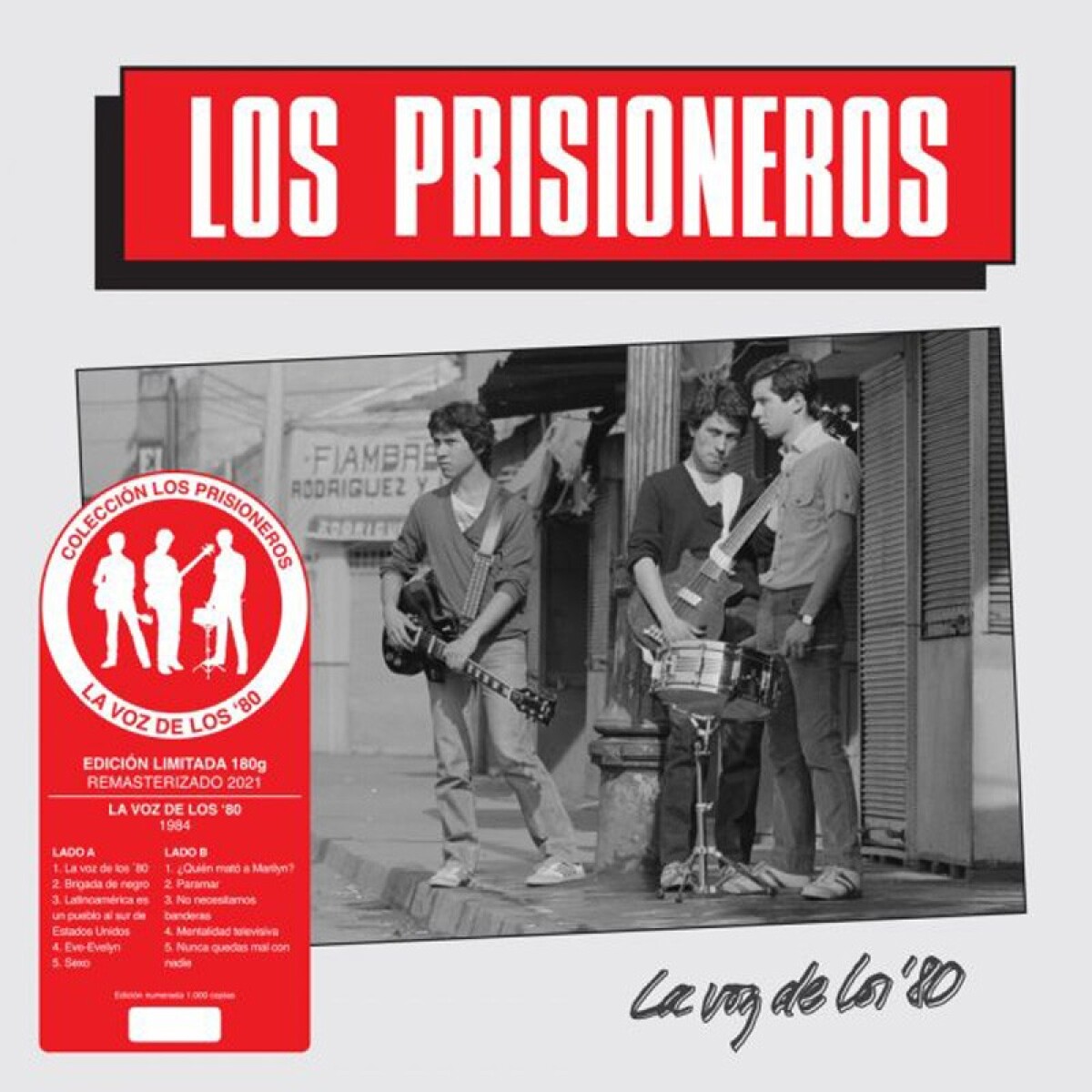 Los Prisioneros La Voz De Los 80 - Vinilo 