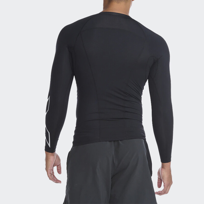 Remera 2XU Core Compression Long Sleeve Negro