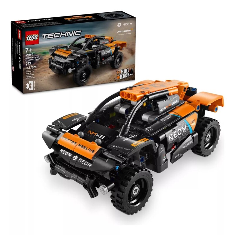 Set Lego Technic 42166 Neom Mclaren Extreme E Race Car 252pz Set Lego Technic 42166 Neom Mclaren Extreme E Race Car 252pz