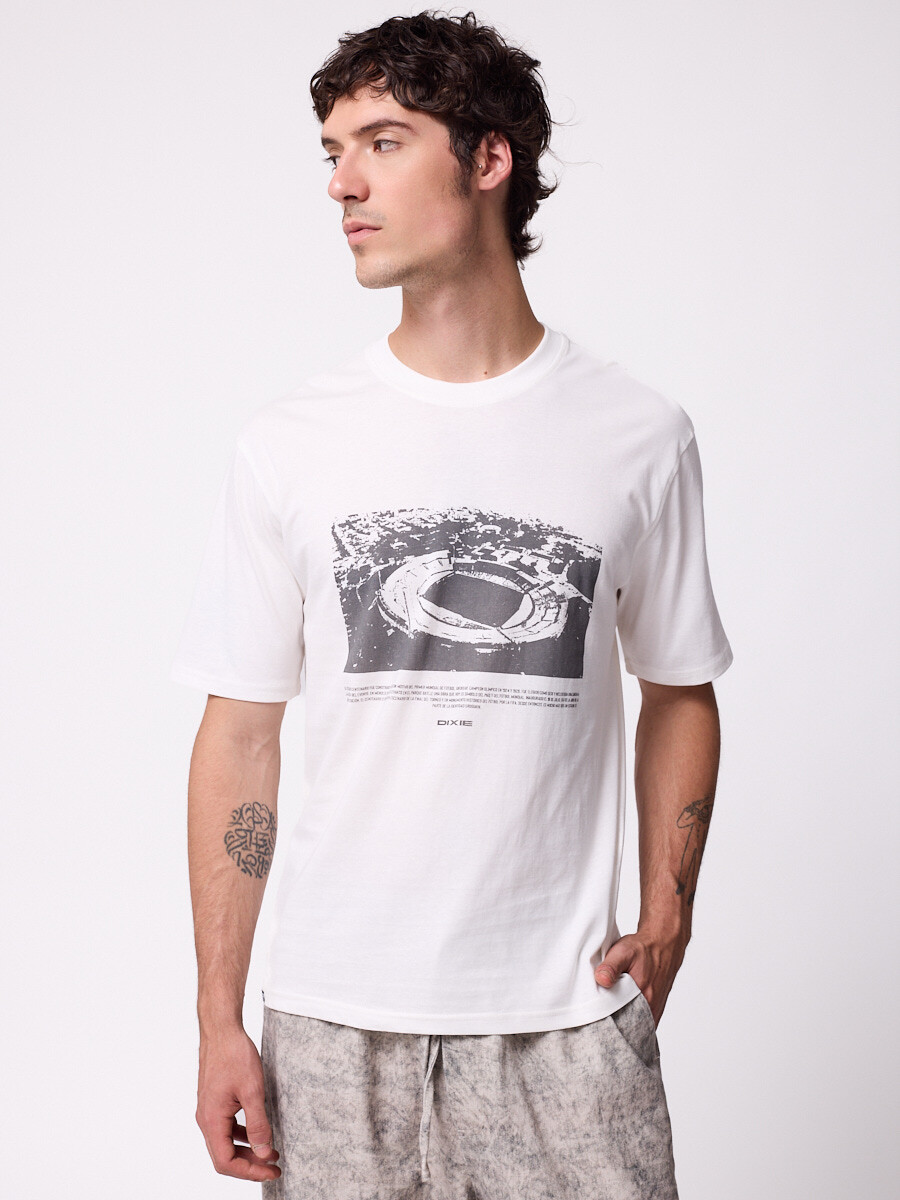 T-SHIRT NOIR DIXIE Crudo
