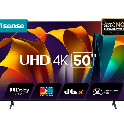 TELEVISOR HISENSE 50" UHD, 4K FLAT SMART, 3840X2160 001