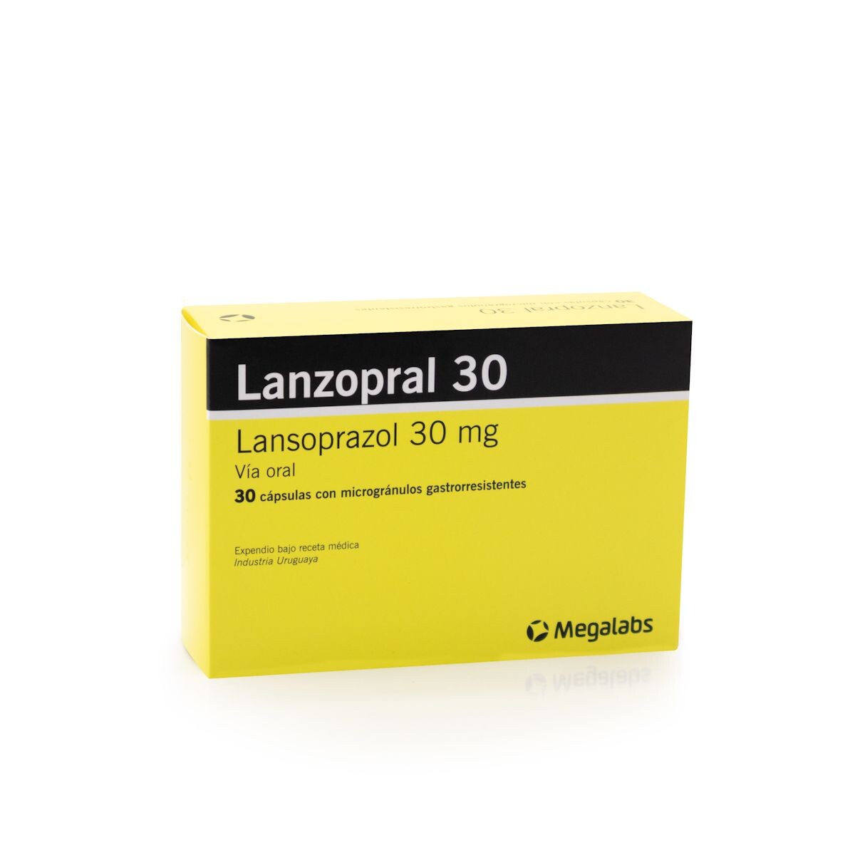 LANZOPRAL 30 MG. CJ X 30 CÁPS. 