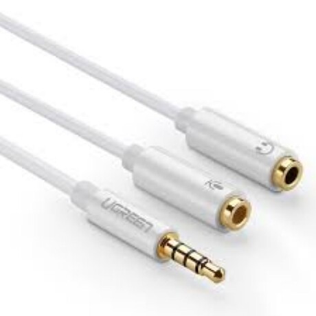 Ugreen Adaptador 3.5 Macho a 2HEMBRAS Mic/audio W 001