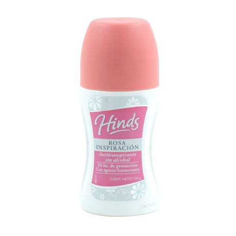 HINDS DESODORANTE ROLL ON ROSA INSIPIRACION 60gr HINDS DESODORANTE ROLL ON ROSA INSIPIRACION 60gr