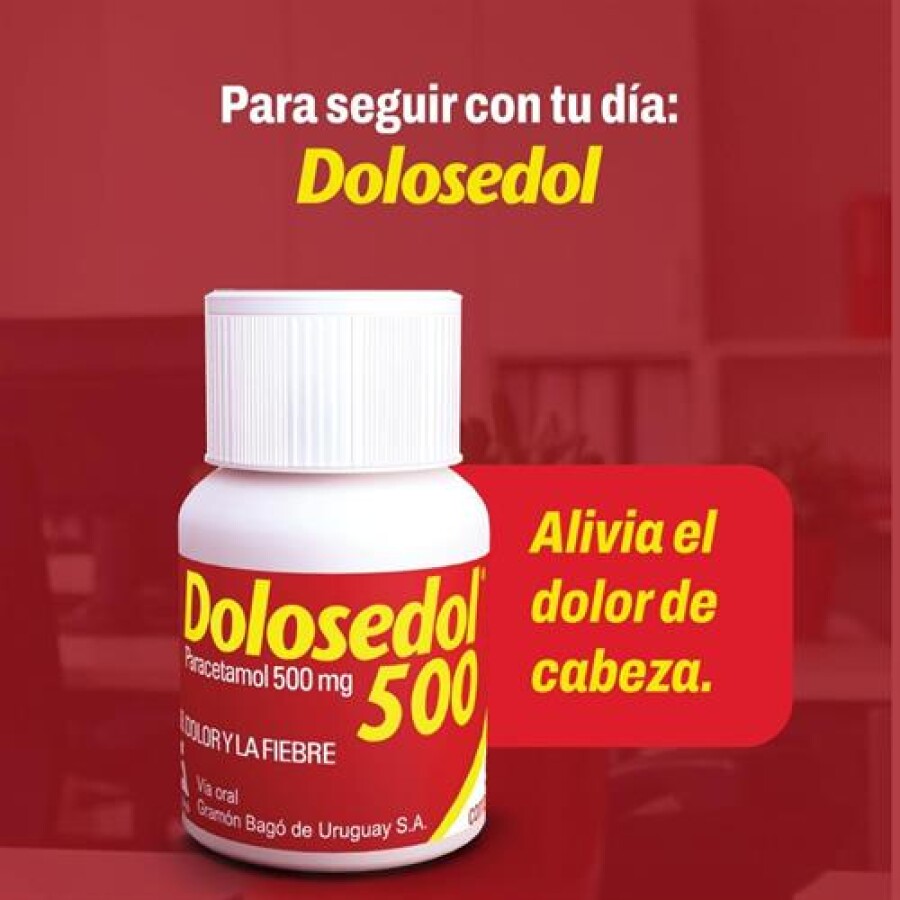 Dolosedol 500 mg – 50 Comprimidos Dolosedol 500 mg – 50 Comprimidos