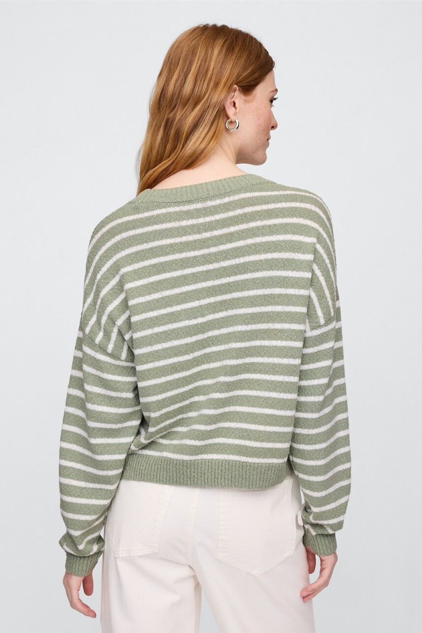 Buzo Algodòn Slub Mujer Desert Sage