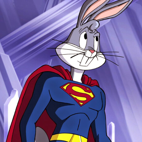 Bugs Bunny as Superman Looney Toons [Exclusivo] - 842 Bugs Bunny as Superman Looney Toons [Exclusivo] - 842