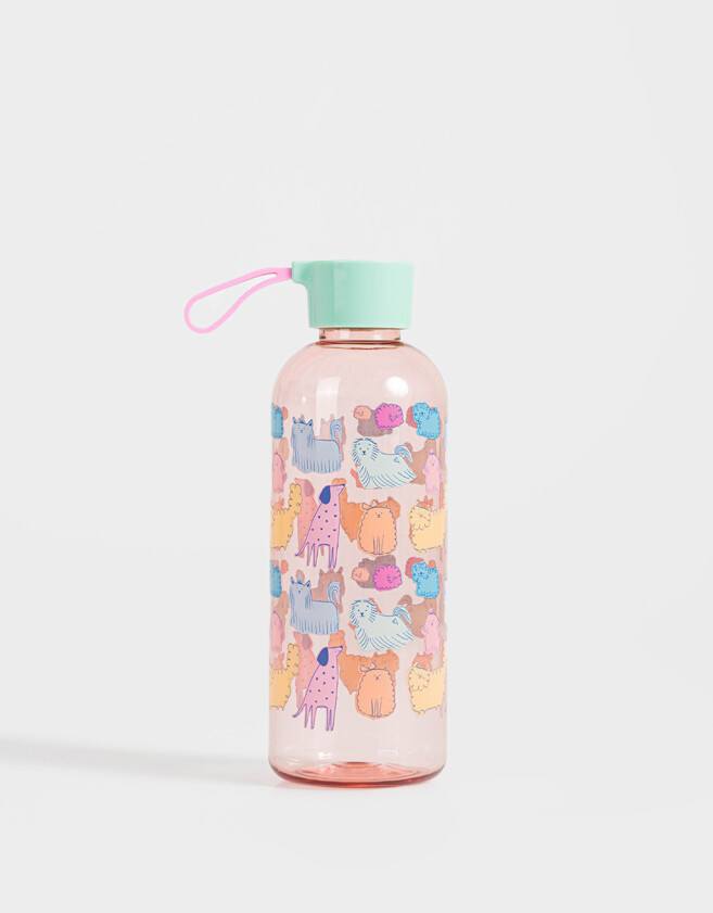 Accesorios Cocina Perrito Botella Plástica Estampada - Combinacion Multicolor