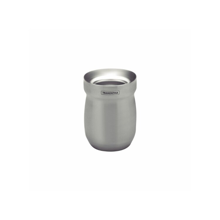 MATE TRAMONTINA ACERO INOXIDABLE 240ML PLATEADO