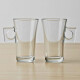 Set x2 Taza con asa Gaiyo 250 ml TRANSPARENTE