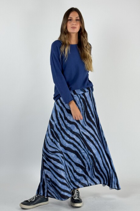 POLLERA QUEEN Azul