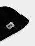 Gorro Clasico Gorro Tejido Con Tag - Negro