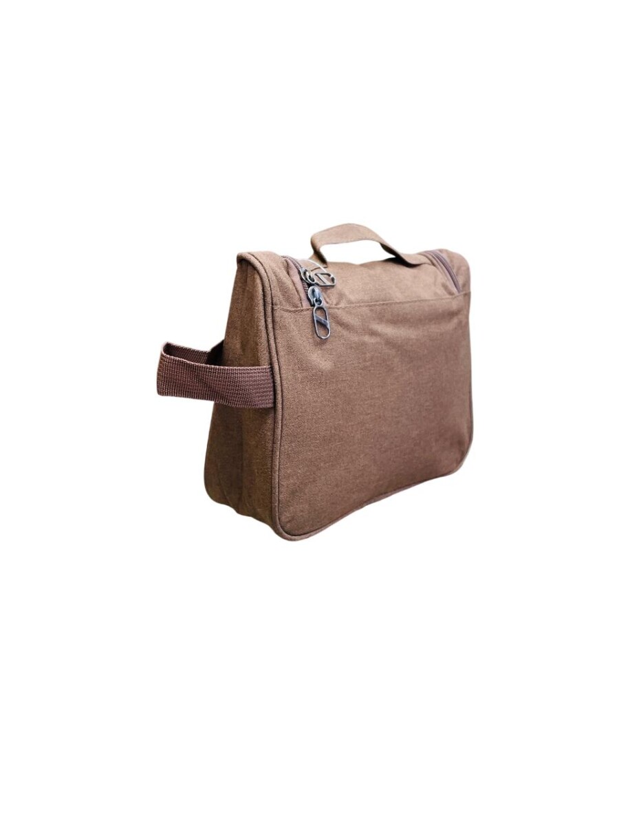 Neceser de Tela para viaje perchita - Marron 