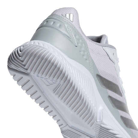 Championes de Mujer Adidas Court Quick P Blanco - Plata