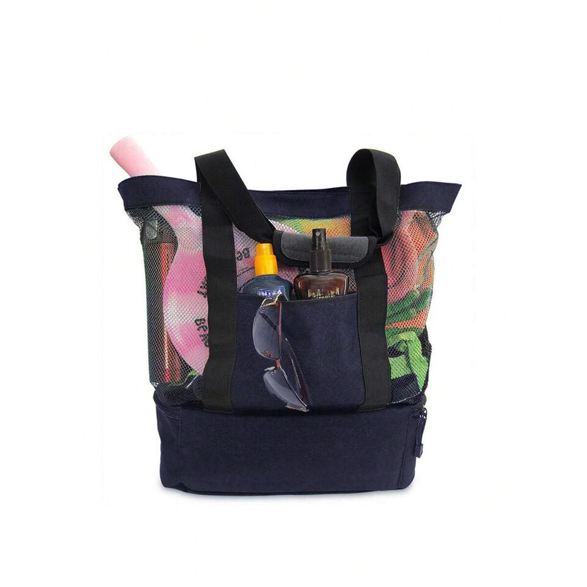 Bolso playero Mykonos con conservadora térmica 