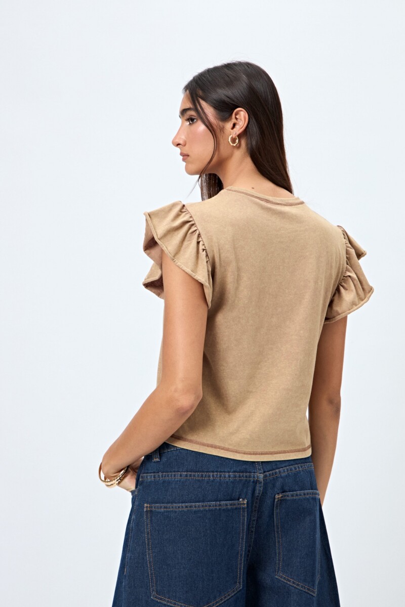 REMERA TIMONA Marron