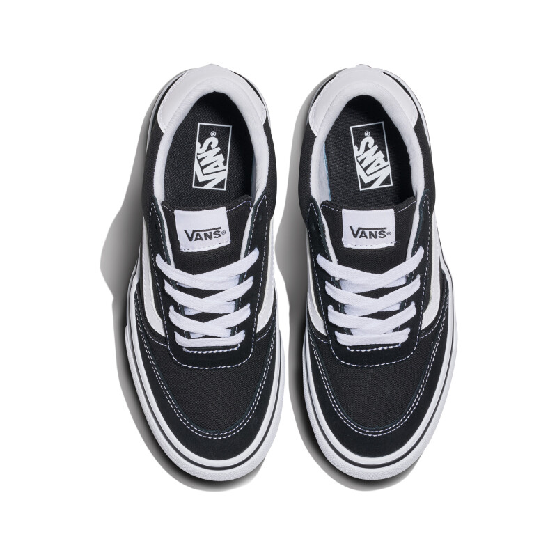Championes Vans Brooklyn LS Platform Mujer VN000DC4BA21 Negro-blanco