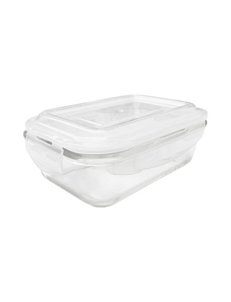 RECIPIENTE RECTANGULAR BOROSILICATO 640ML 18X13XH6CM RECIPIENTE RECTANGULAR BOROSILICATO 640ML 18X13XH6CM