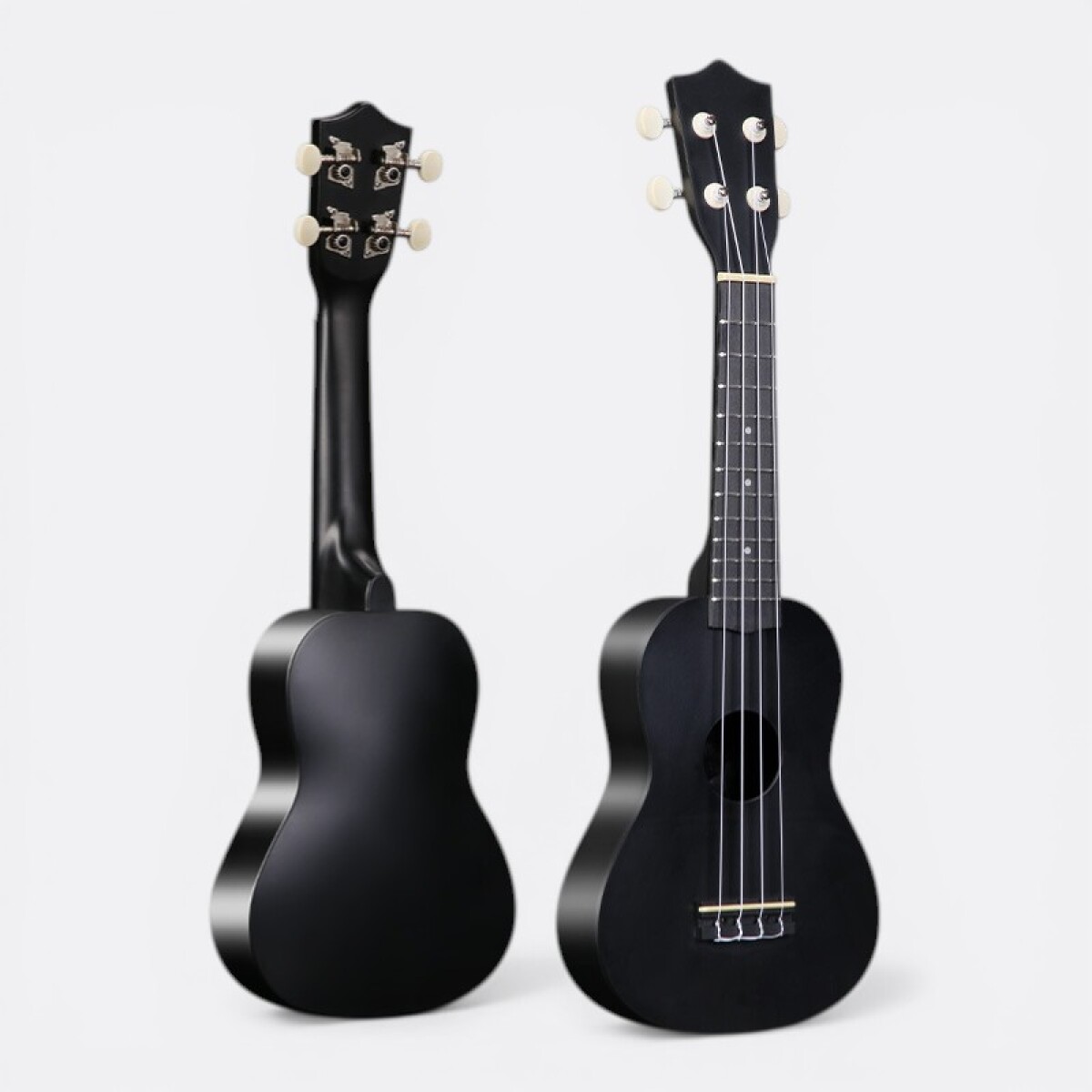 Guitarra Infantil Color Liso - Negro 