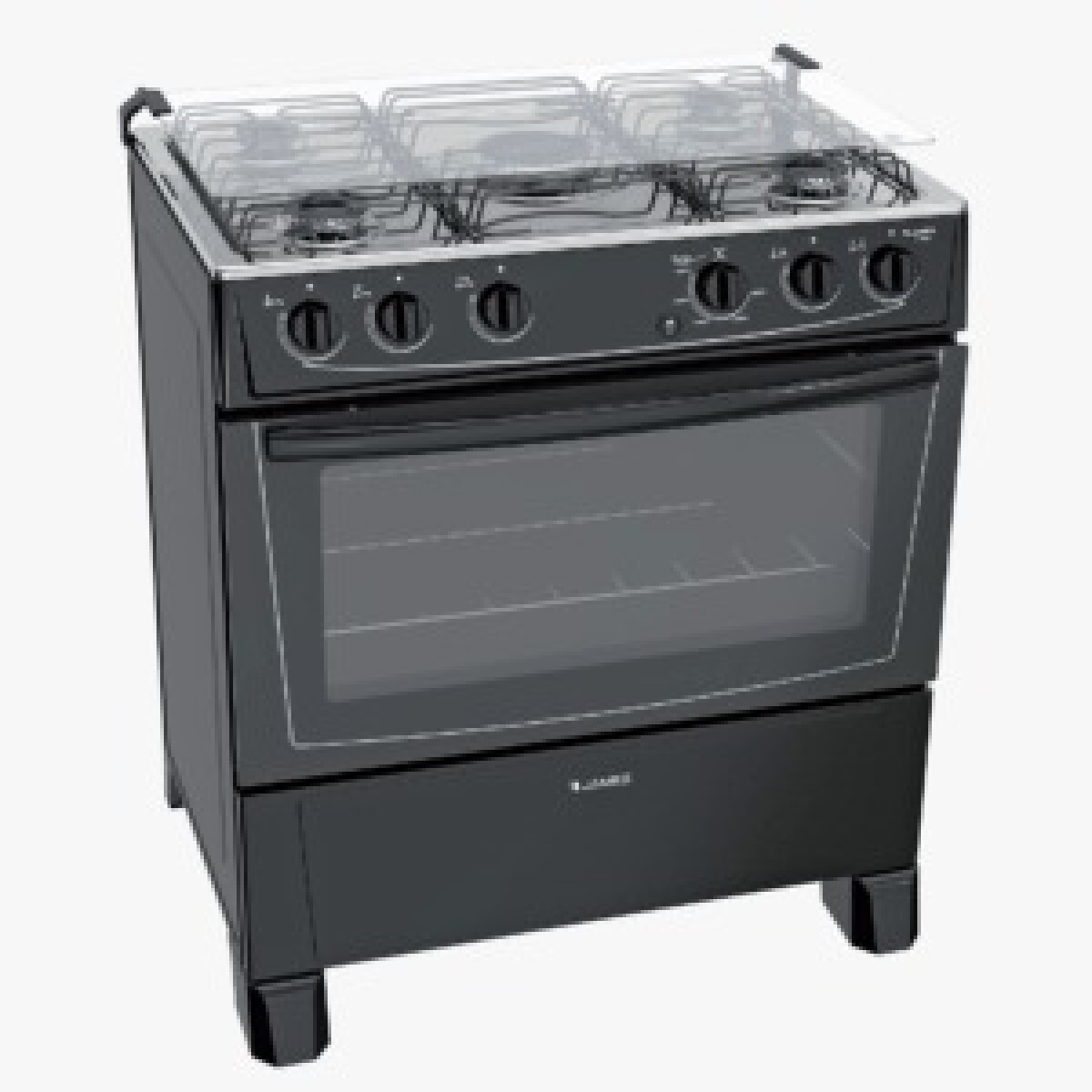 Cocina JAMES C 150 B NEGRA, A Gas 
