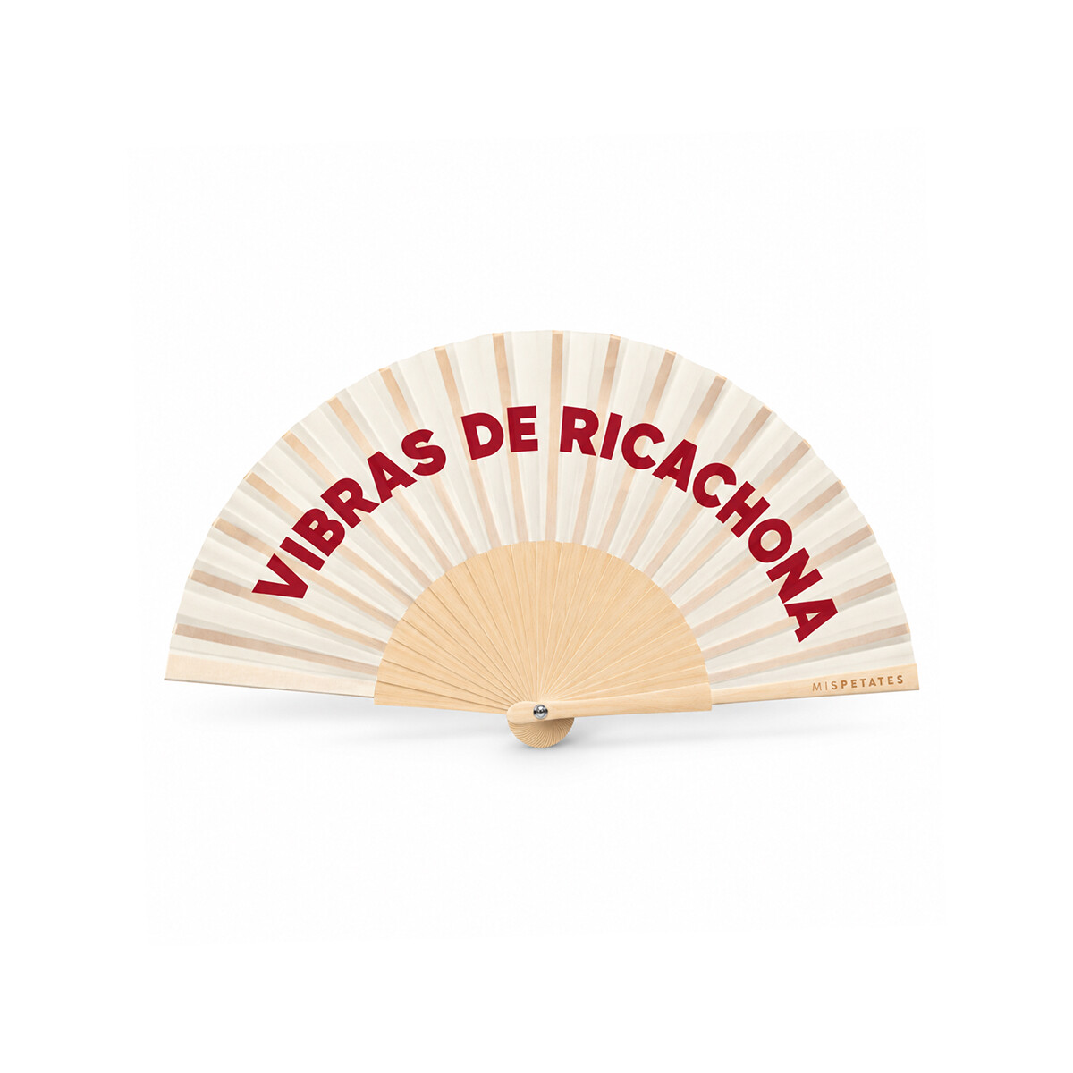 Abanico Mis Petates 2027 - Beige 