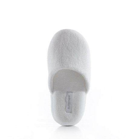 PANTUFLAS ALGODON BLANCO GLAN SLIPPER BUDDEMEYER