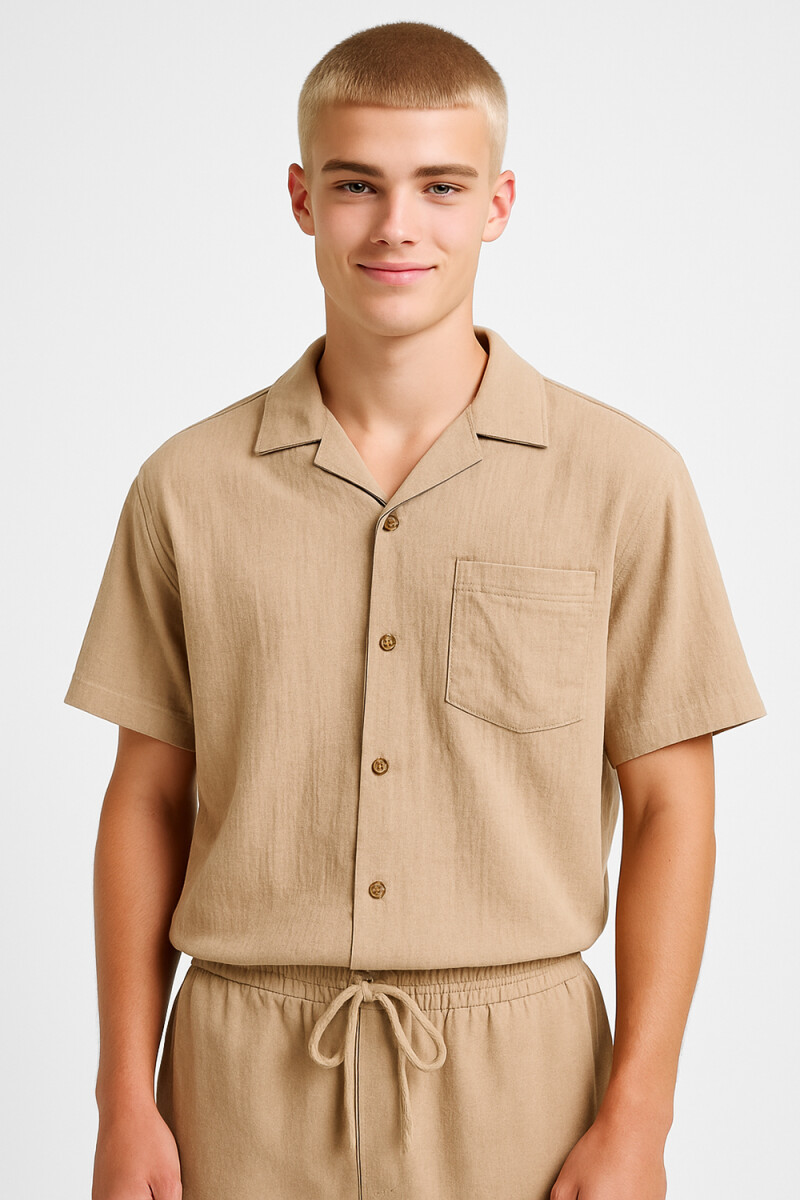 Camisa Zeran - Caqui 
