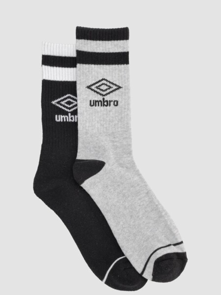 Medias media caña Terry x2 Umbro Hombre 025