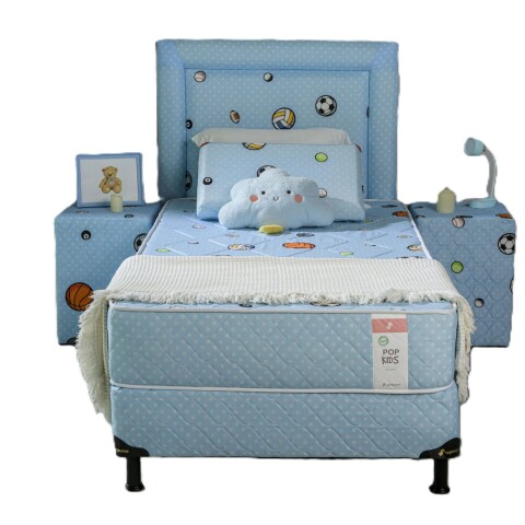 Sommier Juego Completo SuperSpuma Pop Kids 100X190 Nene