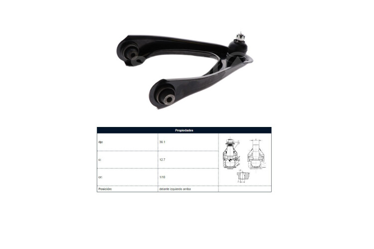 Parilla De Suspension Delantera Honda Crv 95-01 Izq Parilla De Suspension Delantera Honda Crv 95-01 Izq