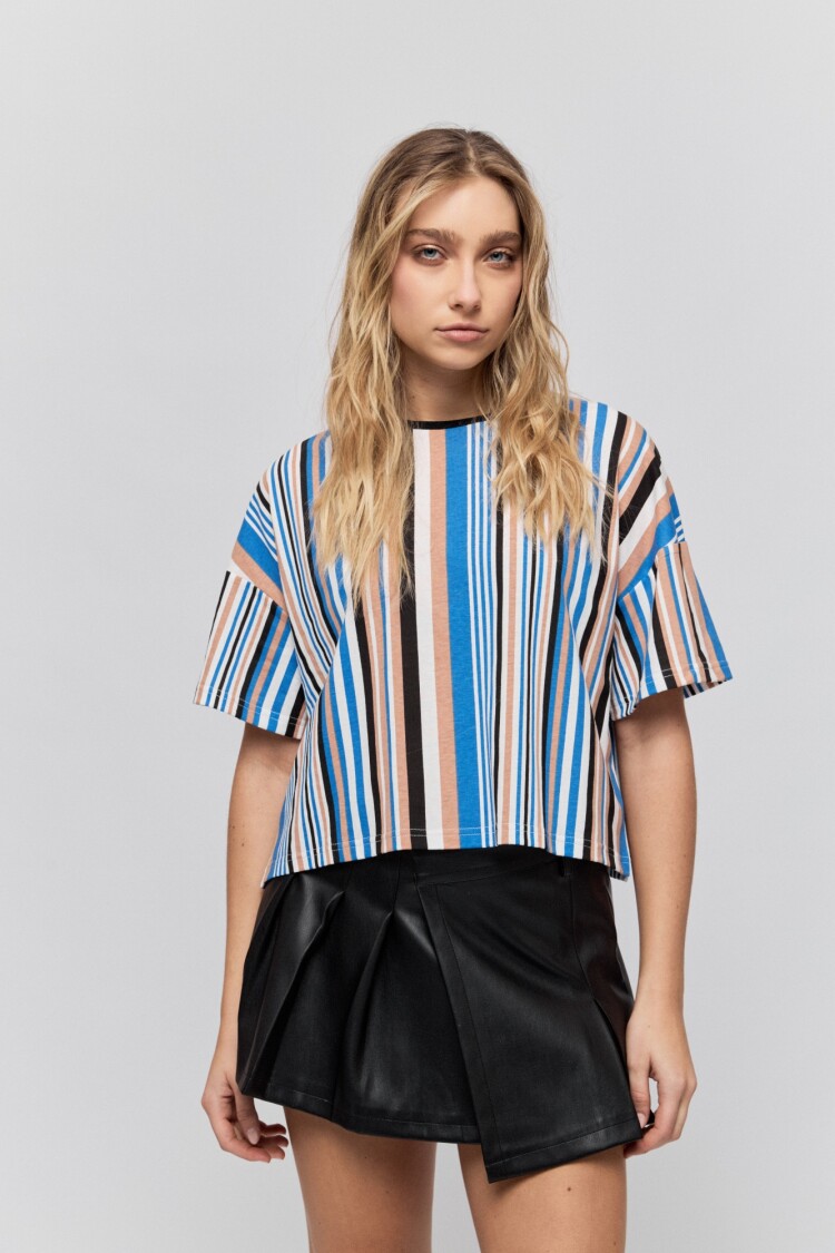 REMERA YOLO Azul