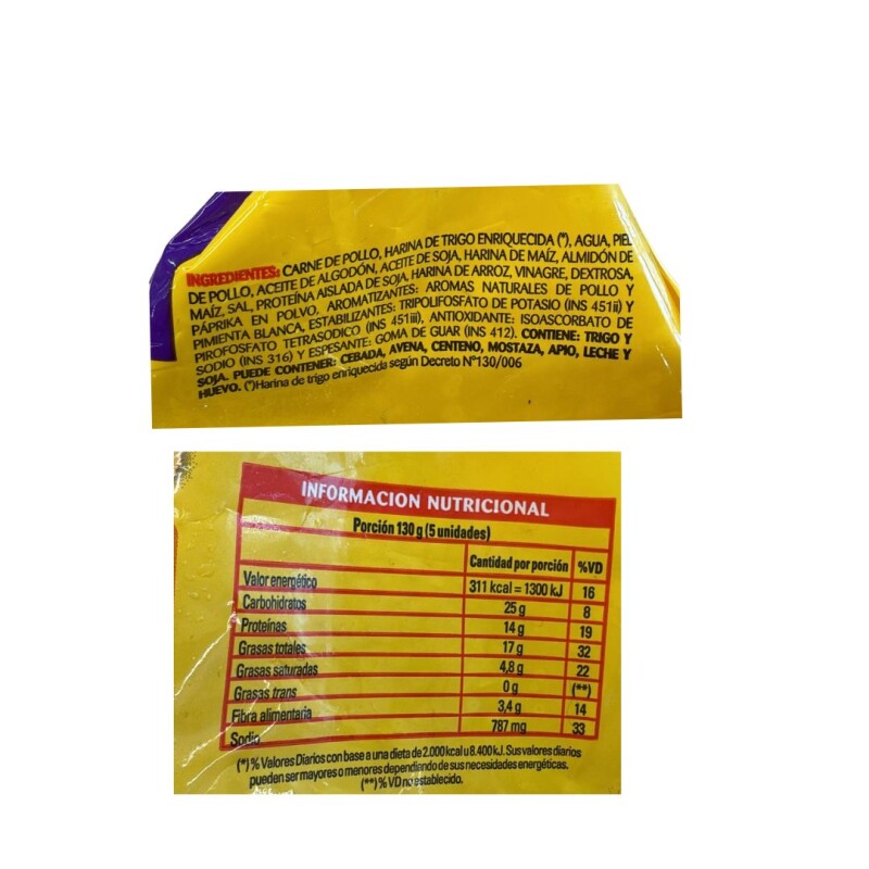 NUGGETS DE POLLO CROCANTE SADIA 300GRS NUGGETS DE POLLO CROCANTE SADIA 300GRS