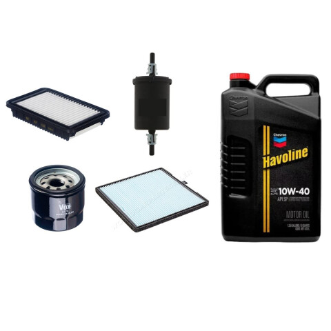 KIT DE FILTROS Y ACEITE 10W40 TEXACO Kit De Filtros Y Aceite 10w40 Texaco