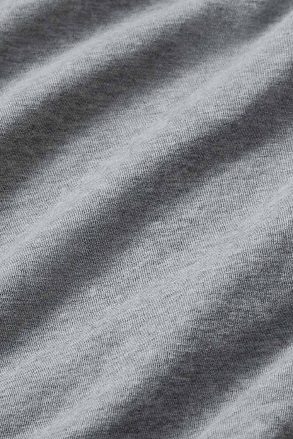 Top Training 100% Cotton Boxy Tee Mujer Classic Grey Heather
