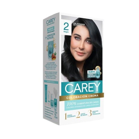 TINTA CAREY KIT NEGRO Nº 2 TINTA CAREY KIT NEGRO Nº 2
