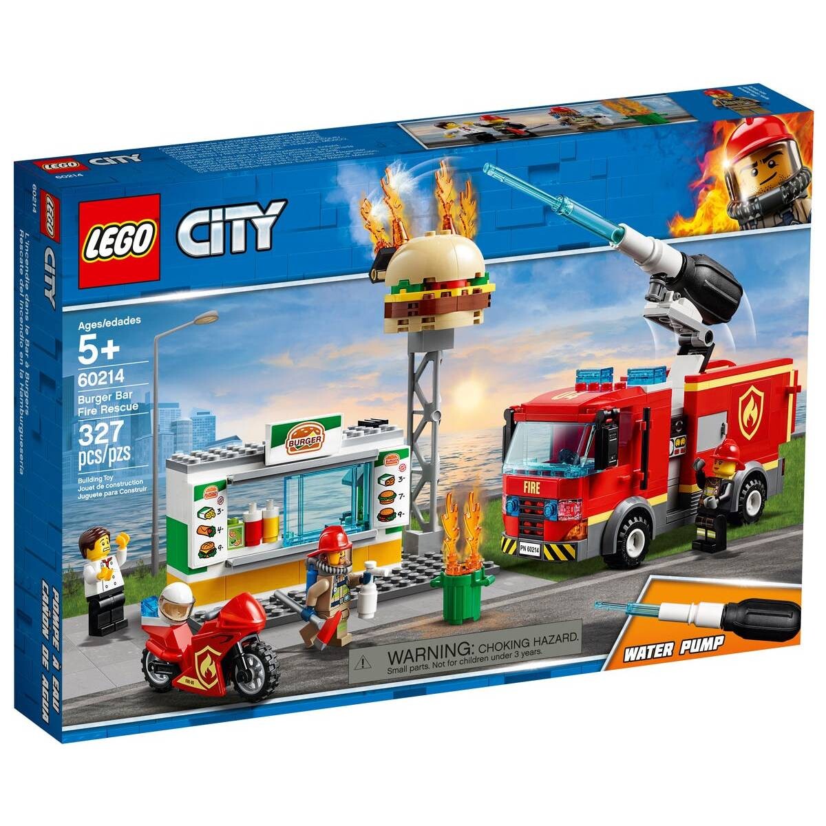 LEGO City: Rescate del Incendio en la Hamburguesería 