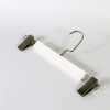 PERCHA BLANCO C/GANCHO 32X12.5CM 3PZAS Unica