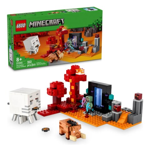 Lego Minecraft La Emboscada En El Portal Del Nether Lego Minecraft La Emboscada En El Portal Del Nether