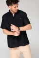 CAMISA RICARDO SS J-negro