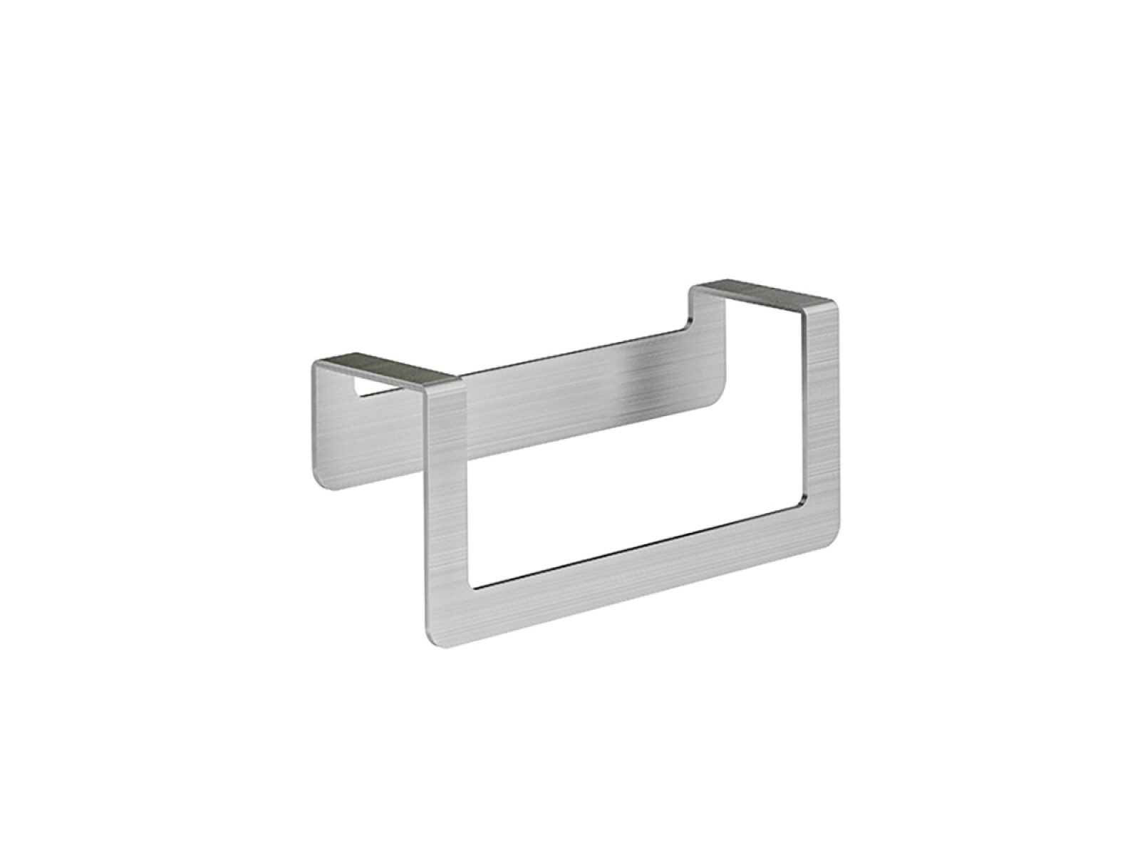 Toallero Corto Metal Fineline Acero Inoxidable Brillo 