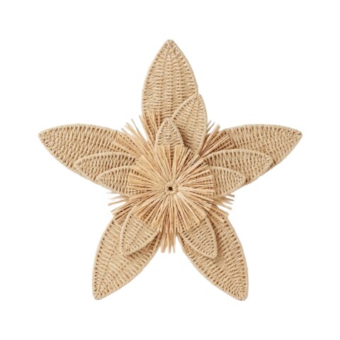 SET FIGURA FLOR YUTE BEIGE 3PZAS Unica