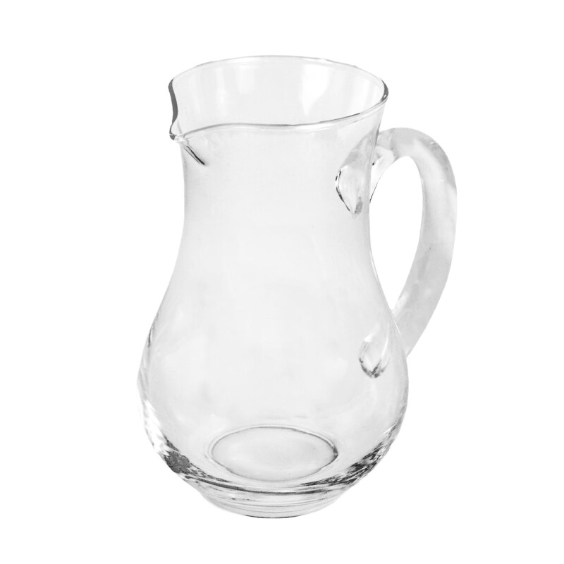 JARRA DE VIDRIO TRANSP 600ML Unica