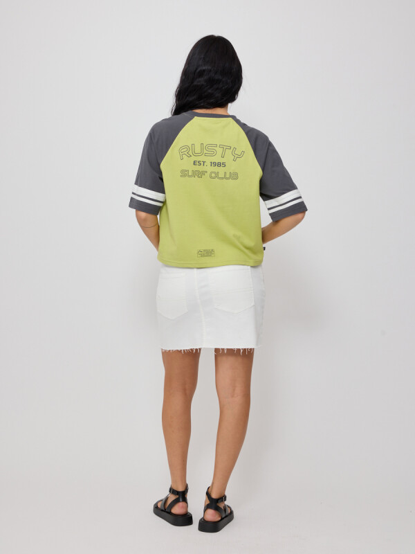 FALDA JEAN PATRIS26 RUSTY Blanco