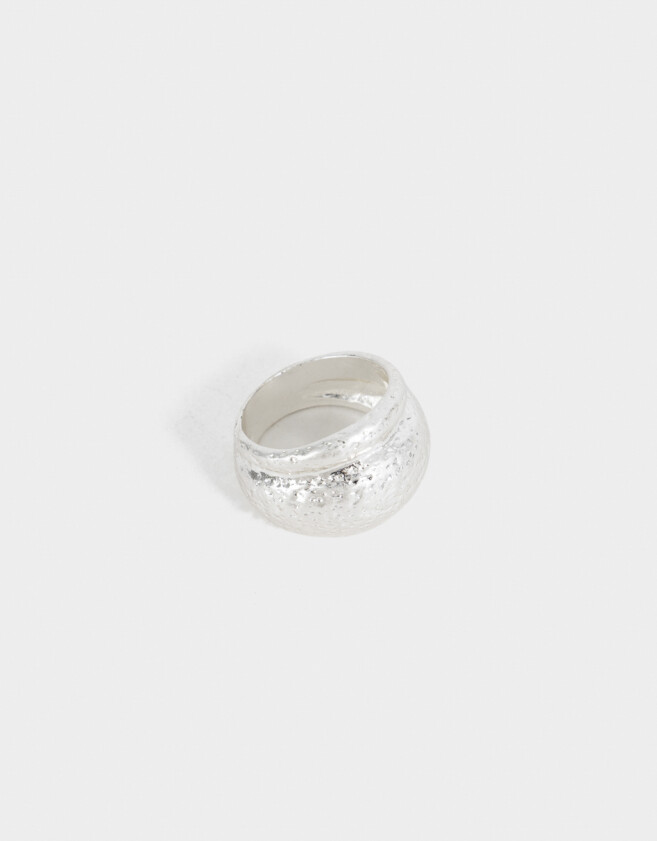 Anillos Medianos y Grandes Espejos Anillos Con Espejos - Plateado