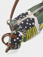 Bolso De Hombro De Nylon Con Pendiente multicolor