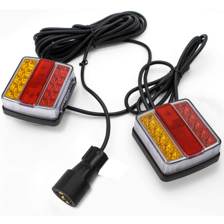 FAROL - KIT LED MAGNETICO PARA TRAILER CABLE 7 MTS - FAROL - KIT LED MAGNETICO PARA TRAILER CABLE 7 MTS -