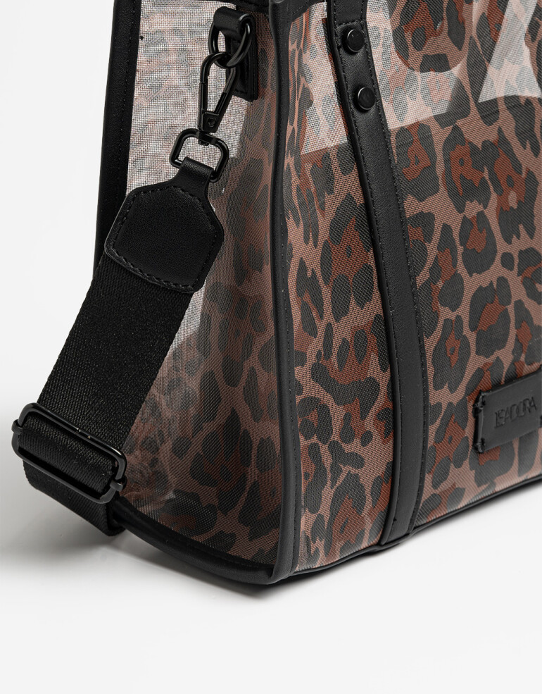 City Cartera Formato City - Estampado Animal Print