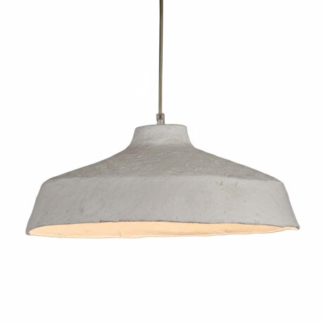 LÁMPARA DE TECHO PAPEL-MACHE BLANCO MACHÉ