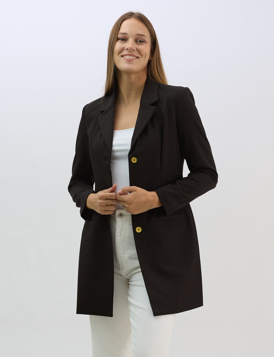 Blazer Nolita Stretc - Negro 